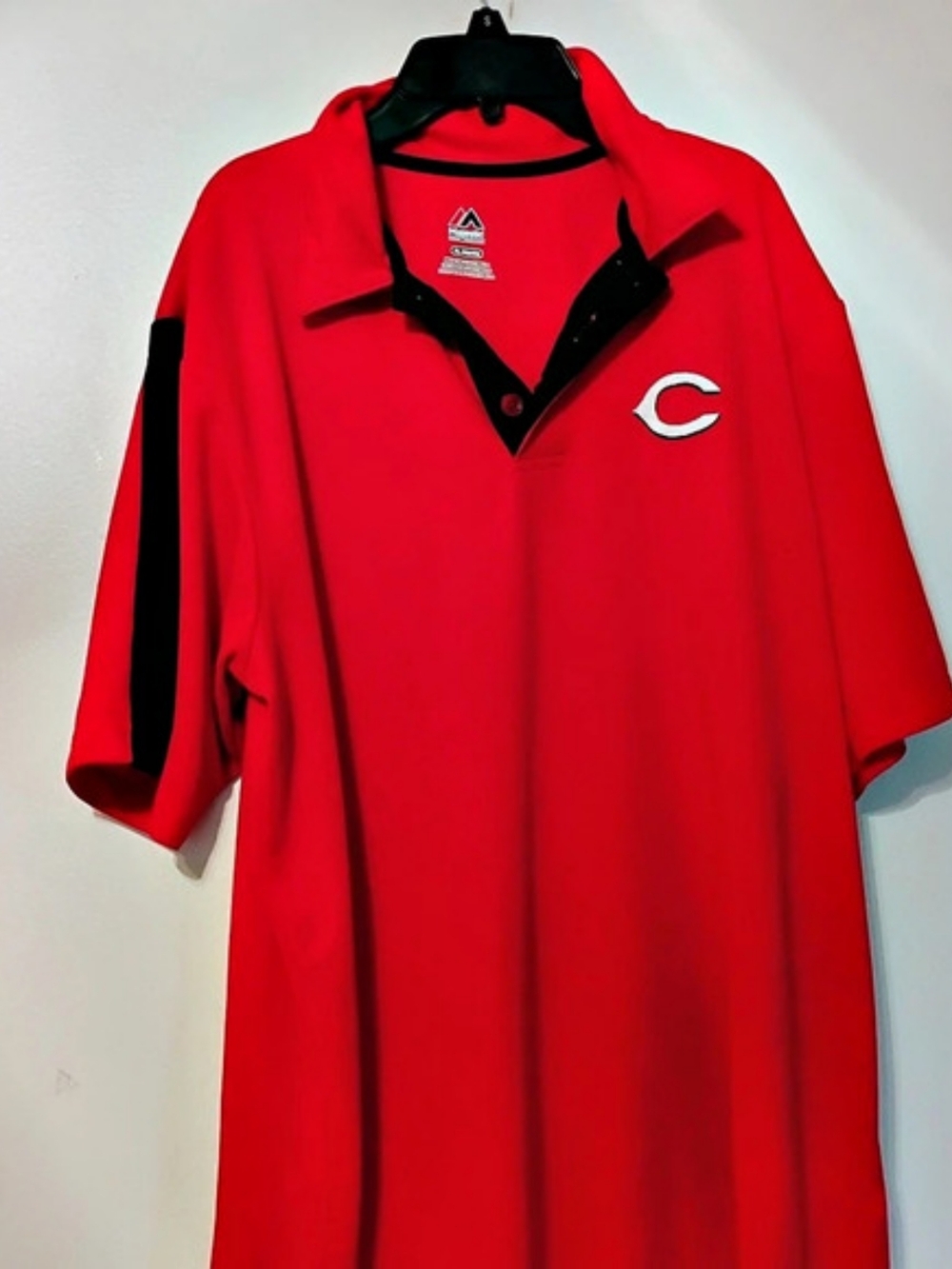Majestic Cincinnati Reds Red & Black Size XL